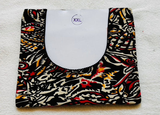 Black Kalamkari print Stretchable blouse