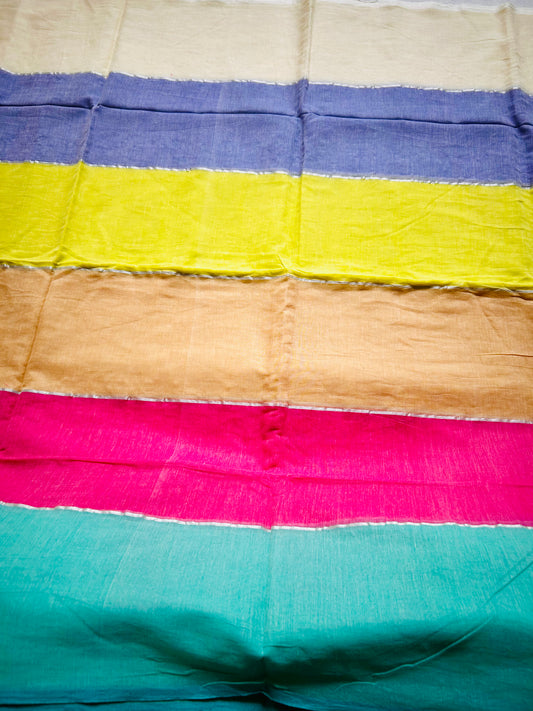 Mul Cotton Rainbow Sari