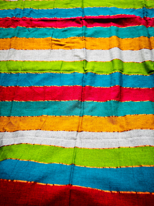 Mul Cotton Rainbow Sari