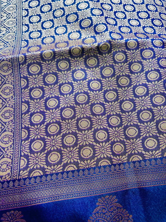 Madanapalli dual tone Silk Sare