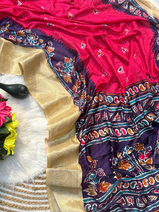 Dola Silk Saree - praasam