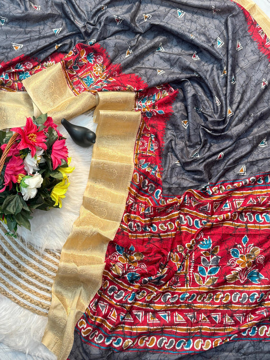 Dola Silk Saree - praasam