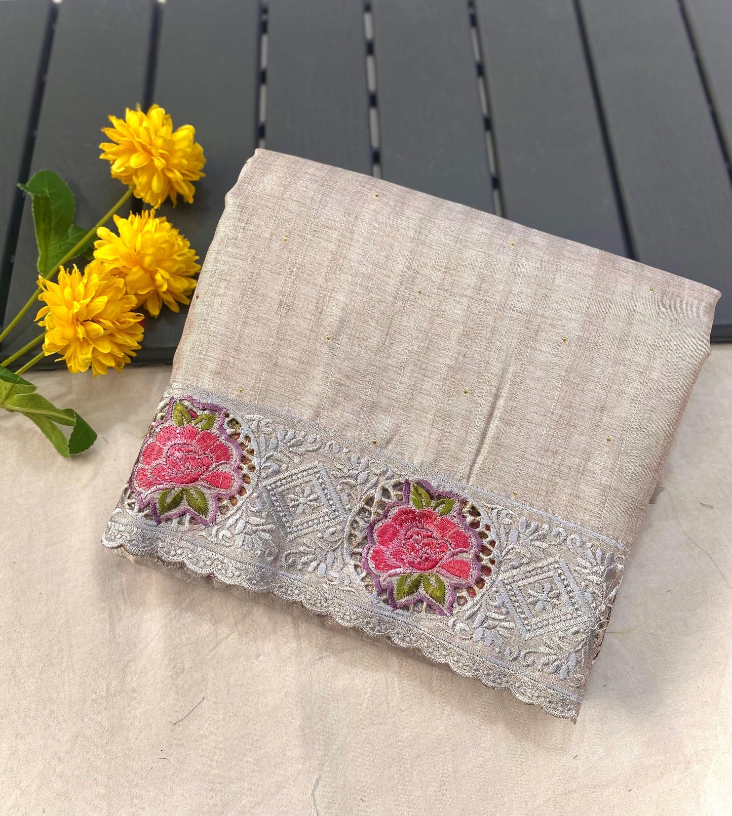 Tussar Silk Saree - praasam