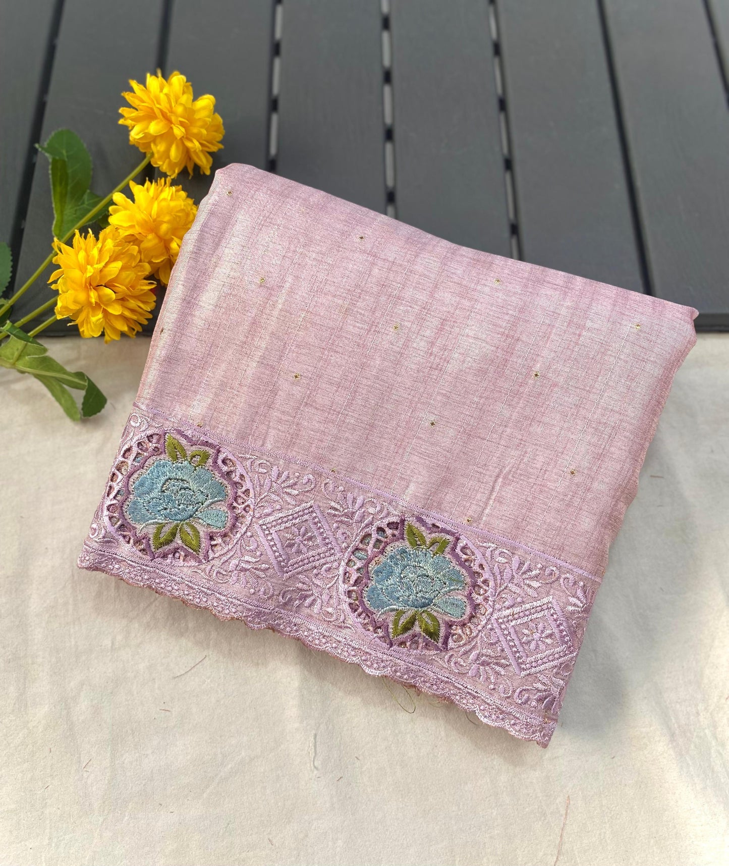 Soft Tussar Silk Saree - praasam