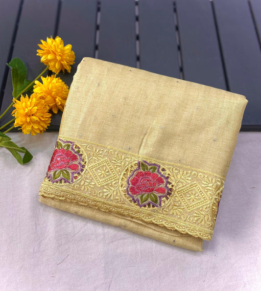 Tussar Silk Saree - praasam