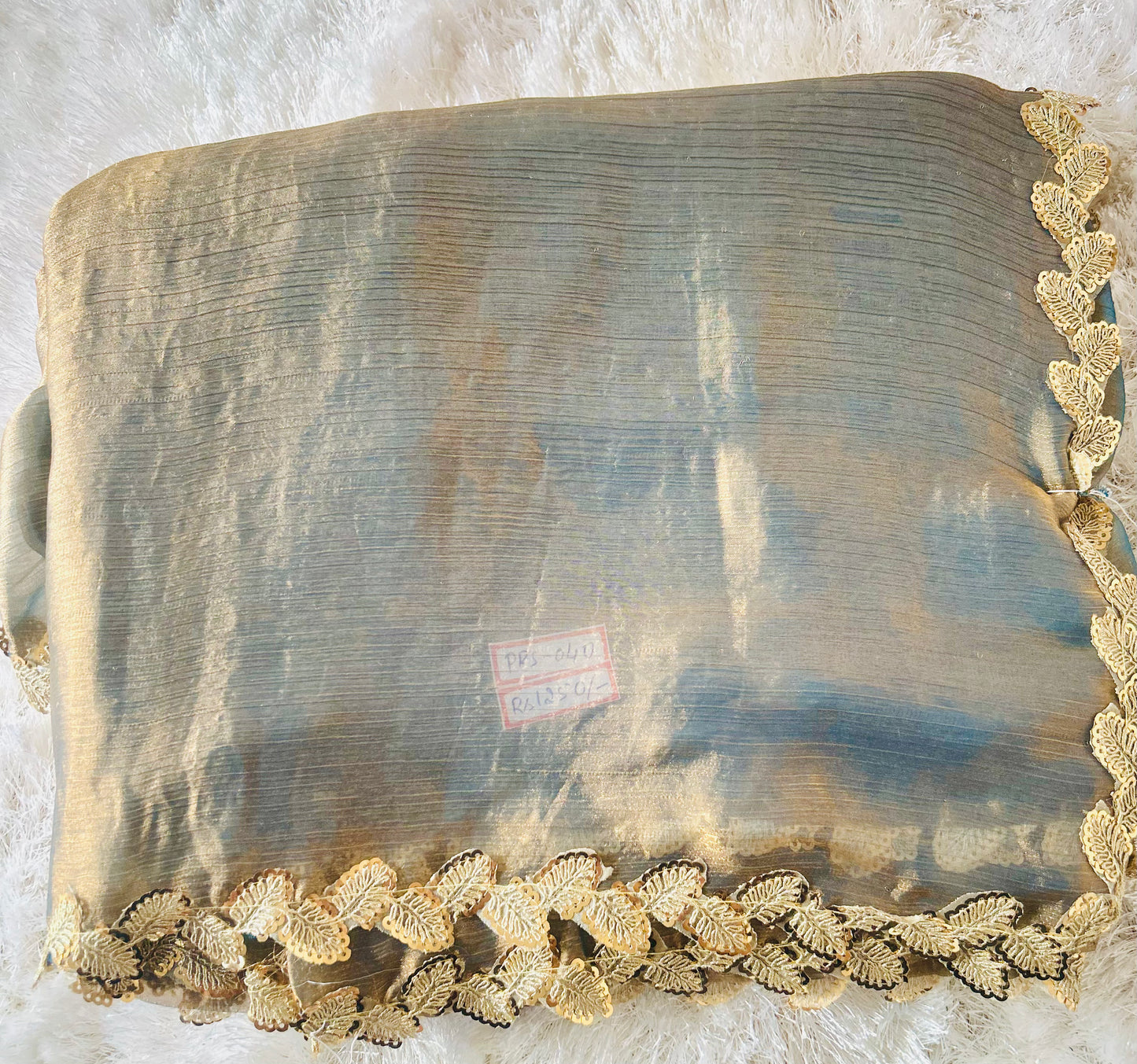 Shimmer Fancy Dual Tone Saree