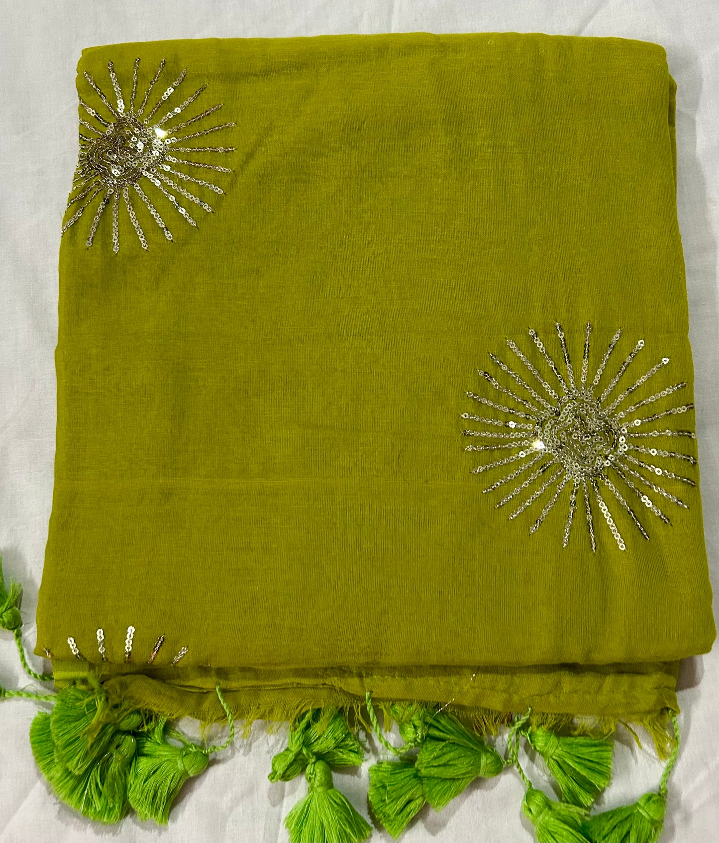 Pink  with Sequence Motive Mul Cotton Sare