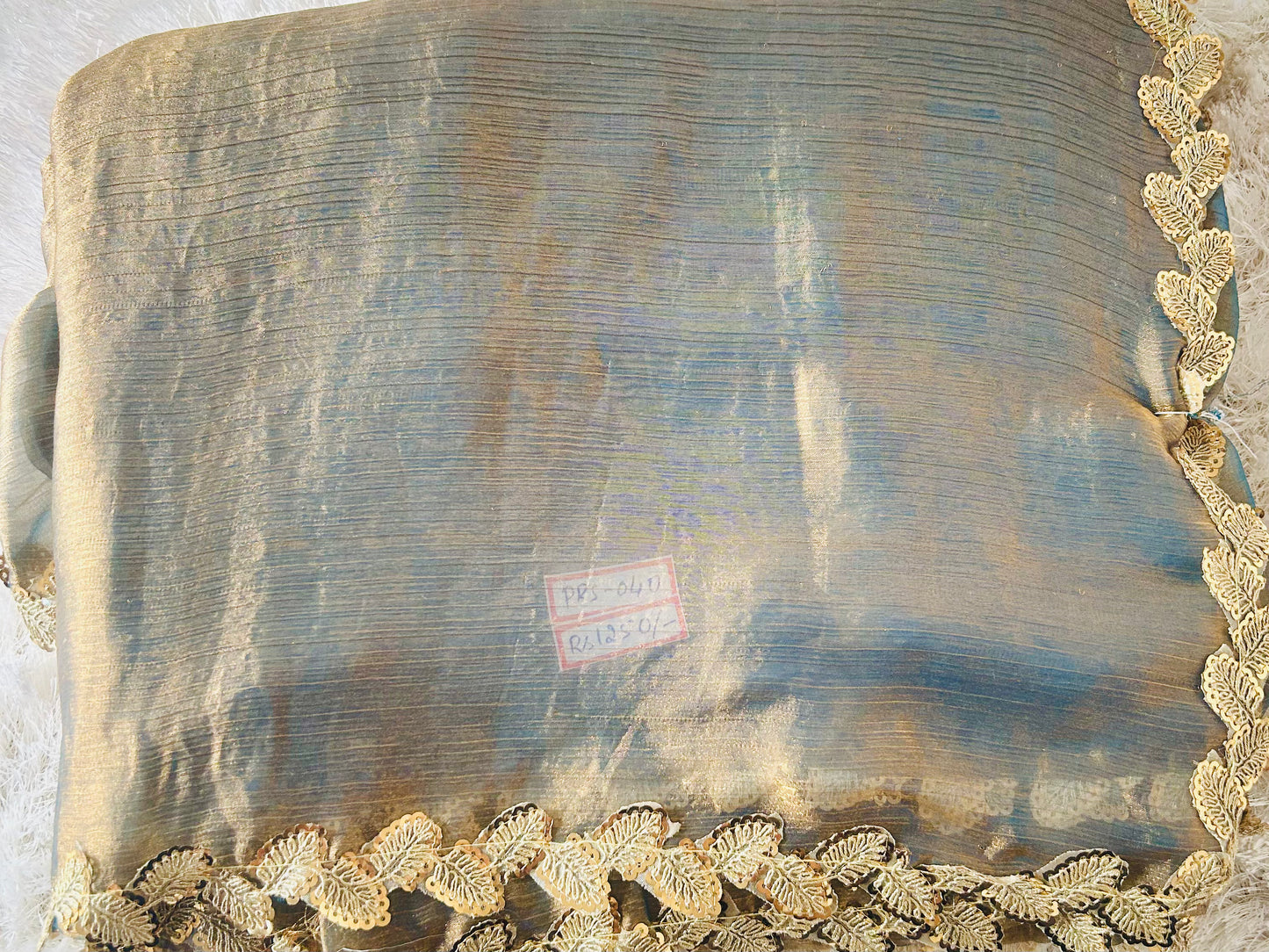 Shimmer Fancy Dual Tone Saree