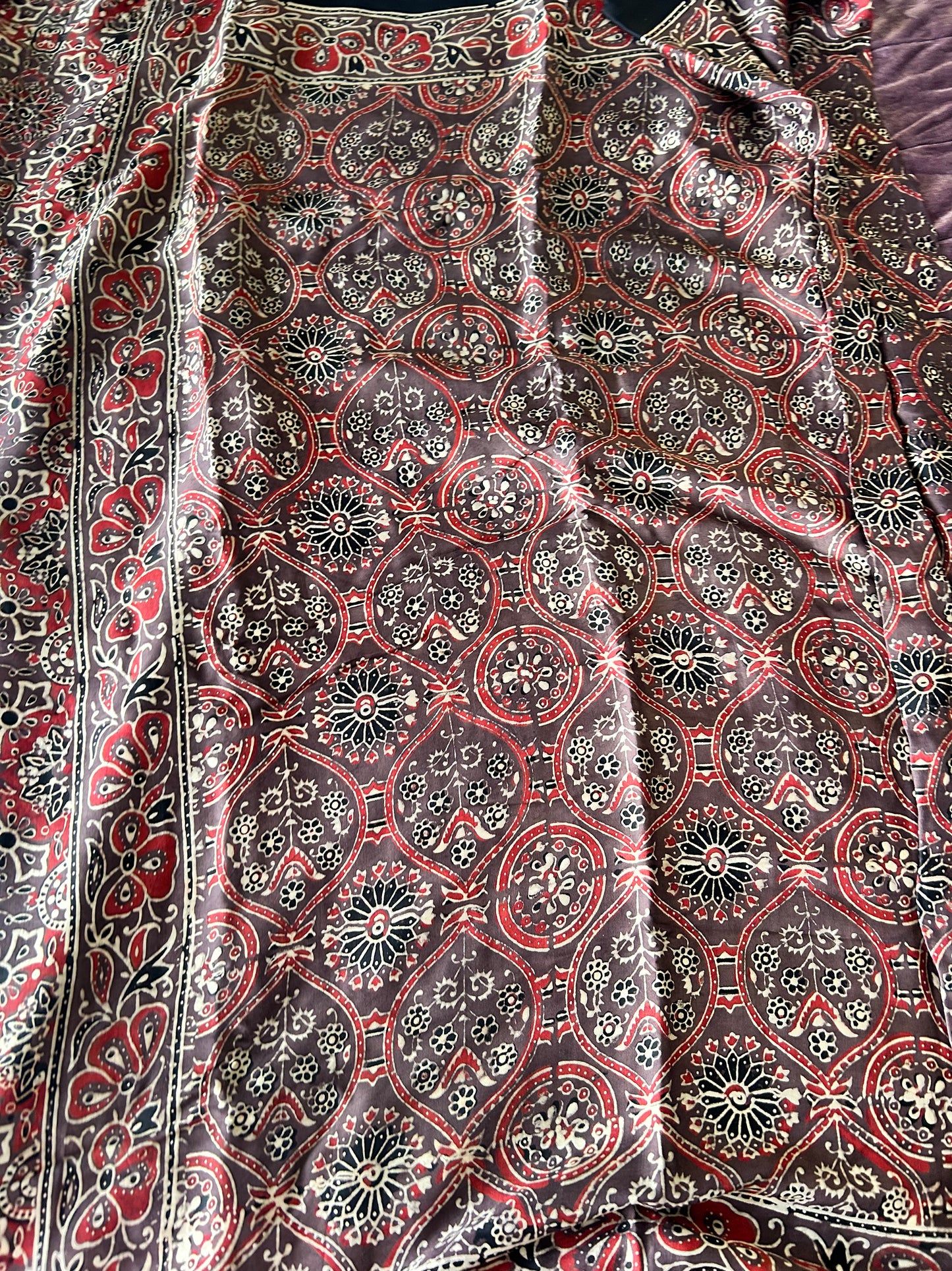 Brown Modal Silk Saree