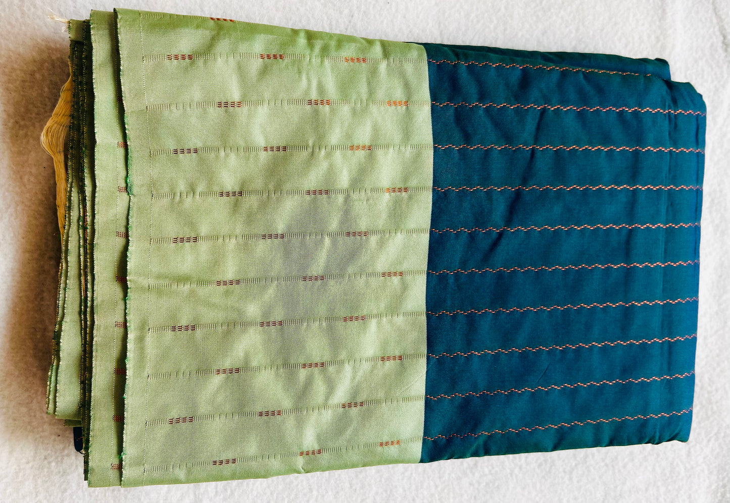 Green Krishma Silk SarI