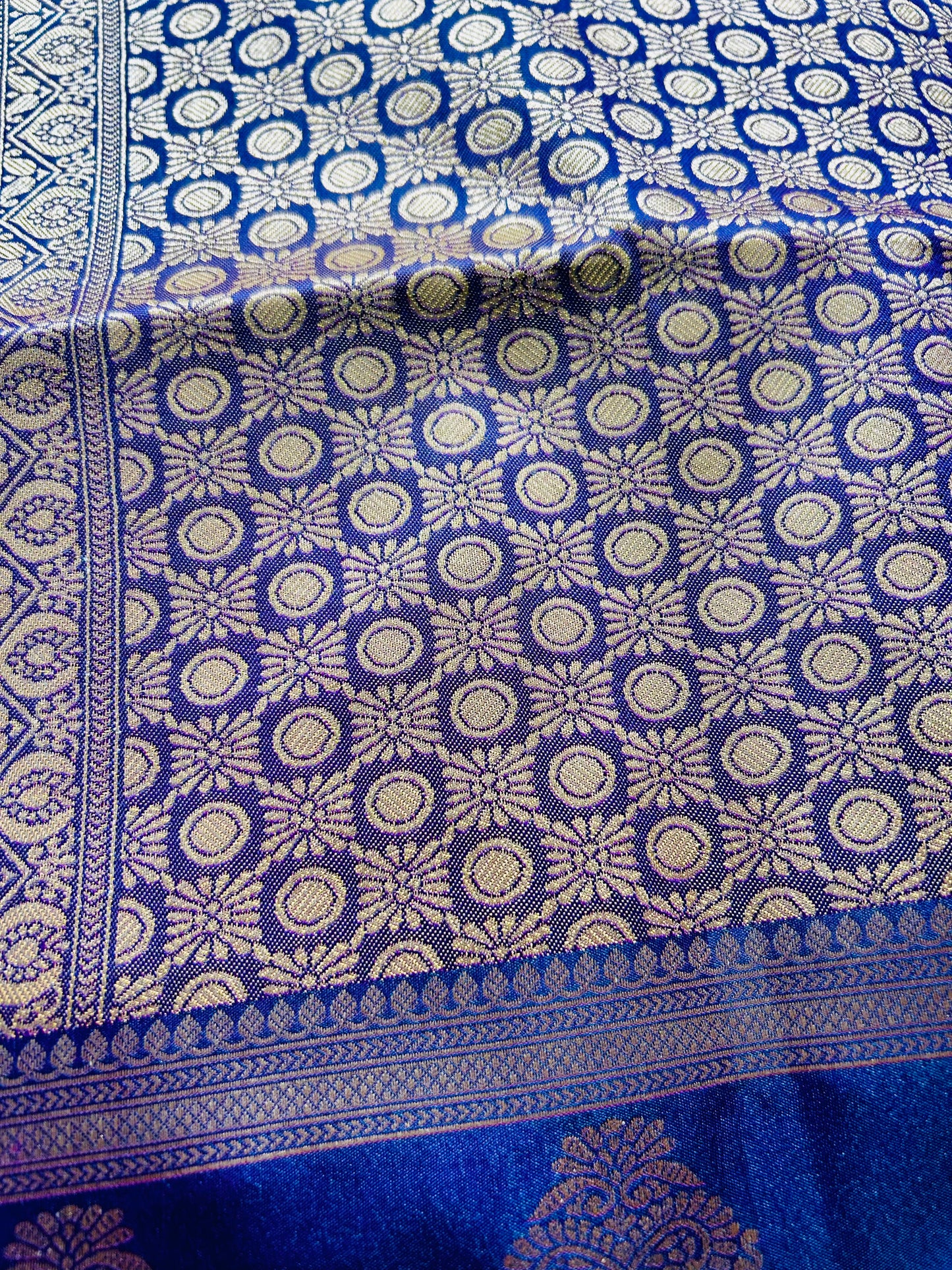 Madanapalli dual tone Silk Sare