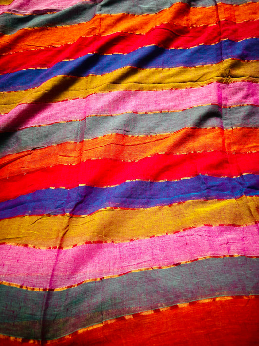 Mul Cotton Rainbow Sari