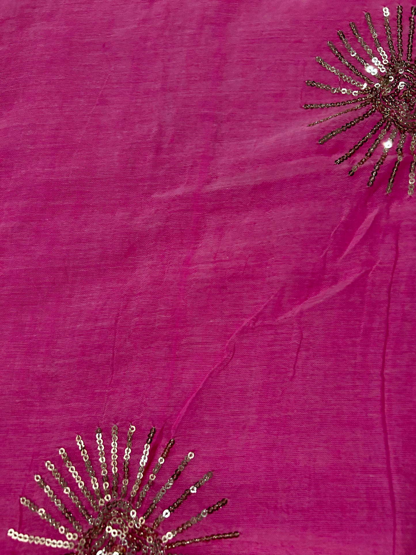 Pink  with Sequence Motive Mul Cotton Sare