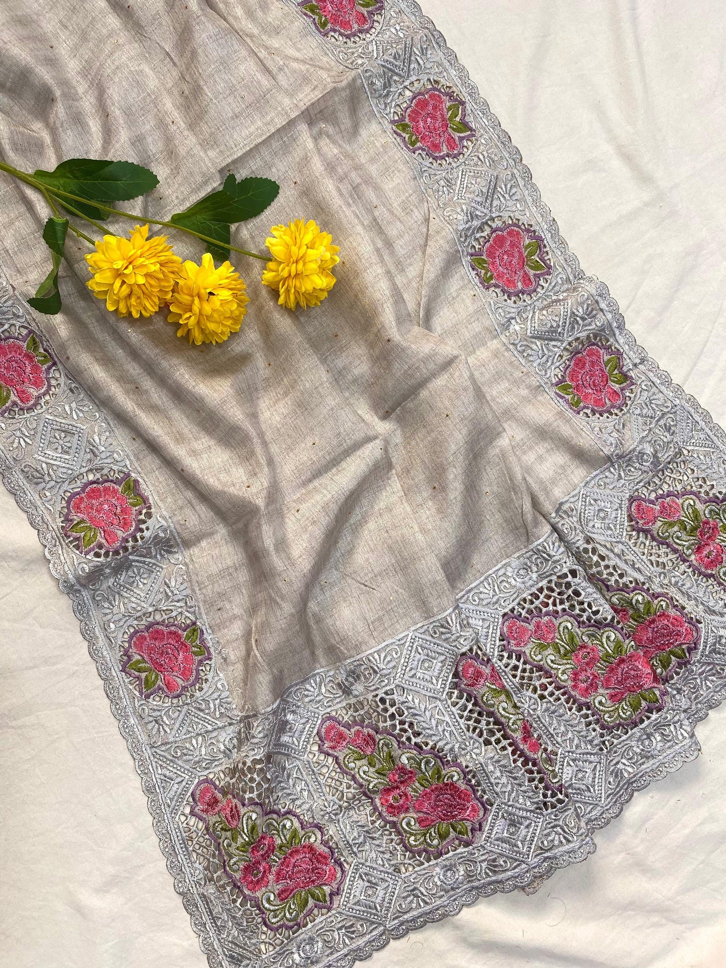 Tussar Silk Saree