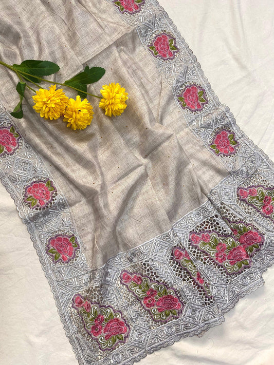Tussar Silk Saree