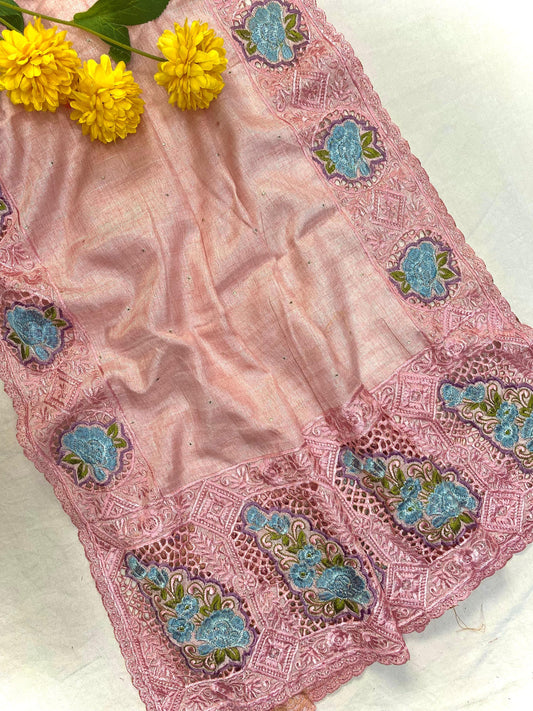 Soft Tussar Silk Saree