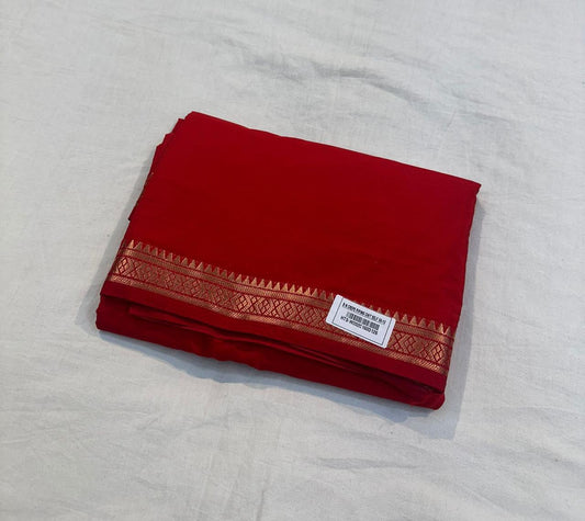 Red Semi Silk Saree