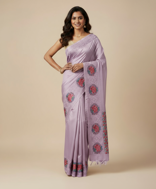 Soft Tussar Silk Saree